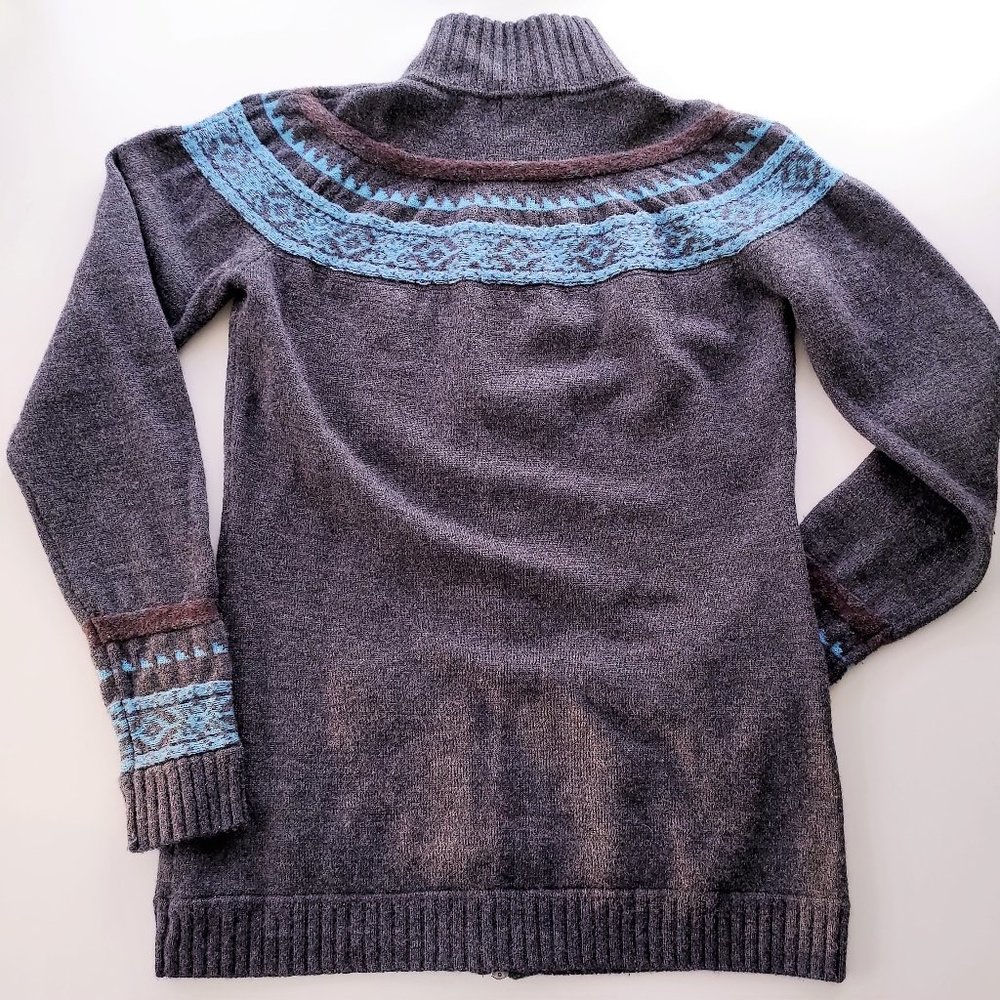 NEVE DESIGNS Merino Wool Full-Zip Cardigan - Picture 2 of 13